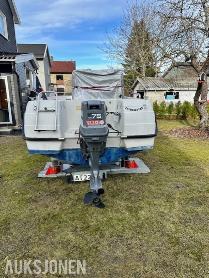 1995 Yamarin Bigride 540 båt med henger